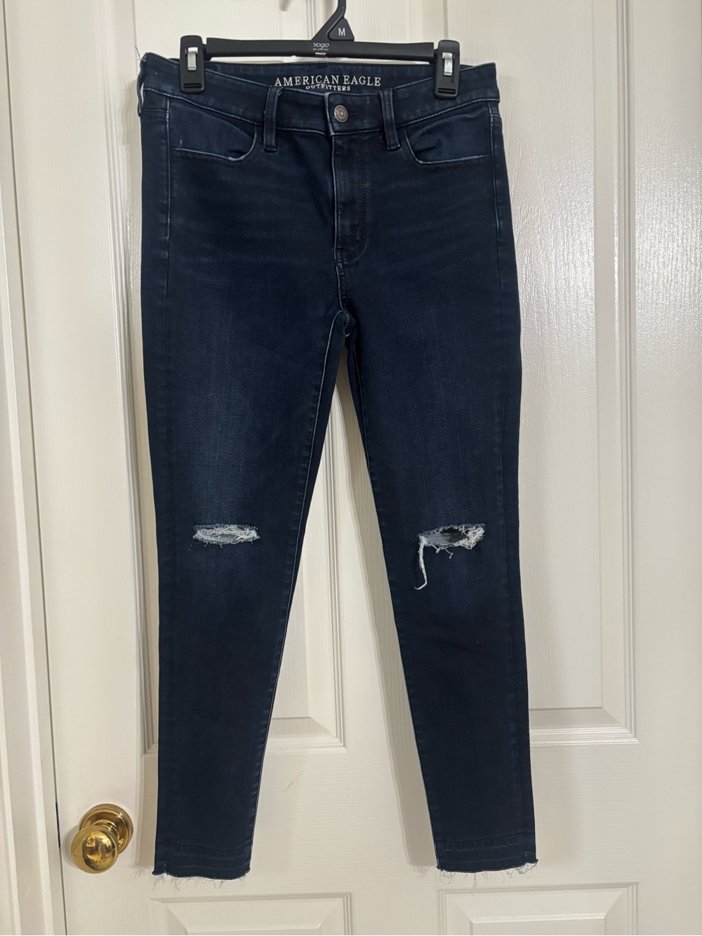 American Eagle Outfitters High Rise Jegging Raw Hem Women’s Size 29